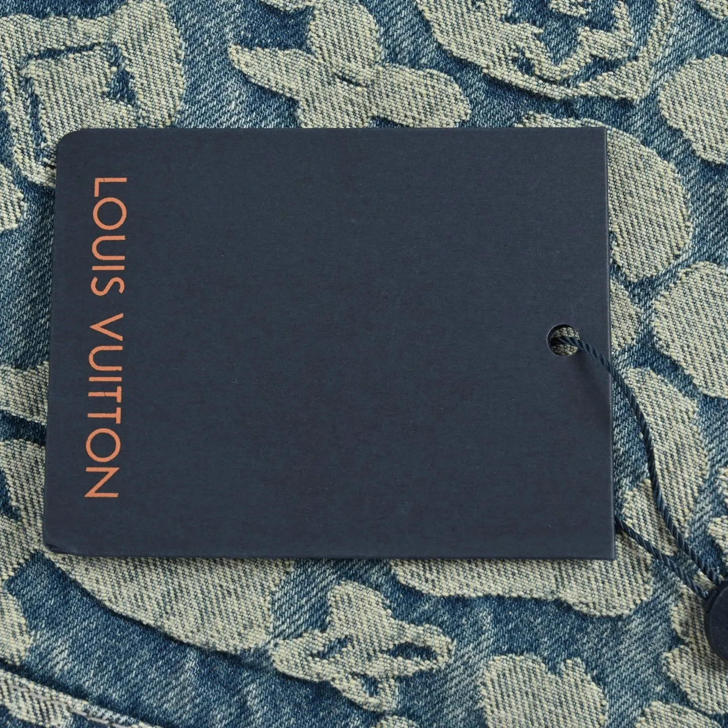 Louis Vuitton/Louis Vuitton Nigo joint style burnt flower work denim jacket